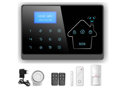 M2-1GSM quad-band and PSTN dual network alarm system
