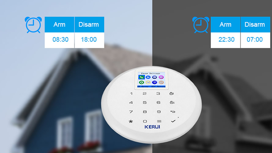 KERUI W17 Wireless WiFi GSM Alarm System