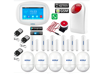 KERUI K52 WIFI IP Cloud APP GSM Wireless Kits Home Security Alarm Burglar System 