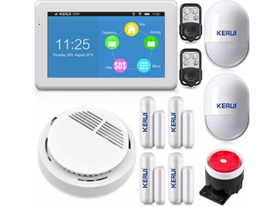 KERUI K7 Alarm SMS GSM Wireless Home Security Maison Intruder Burgla