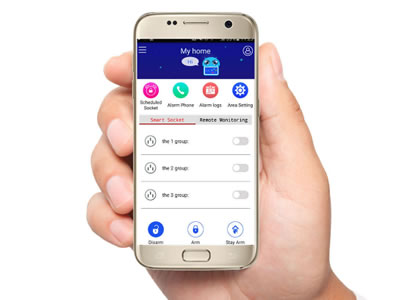 KERUI K7 Alarm SMS GSM Wireless Home Security Maison Intruder Burgla