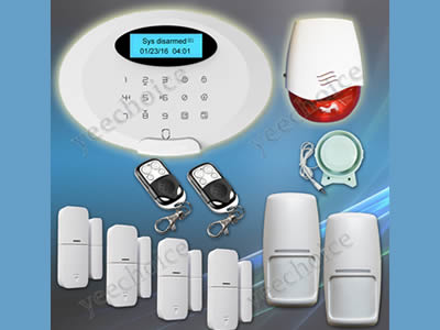 app sms wireless gsm home security alarm system