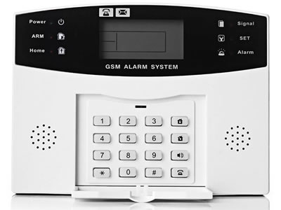 Wireless wired lcd gsm home house alarm system