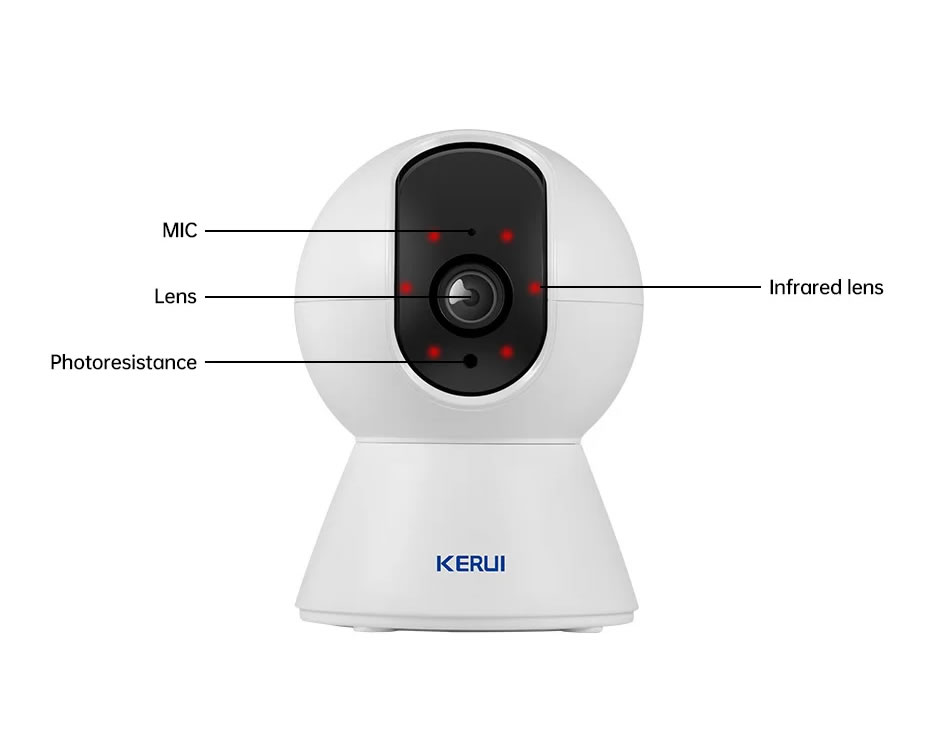 KERUI K259 5MP WiFi and Tuya Smart Security Camera